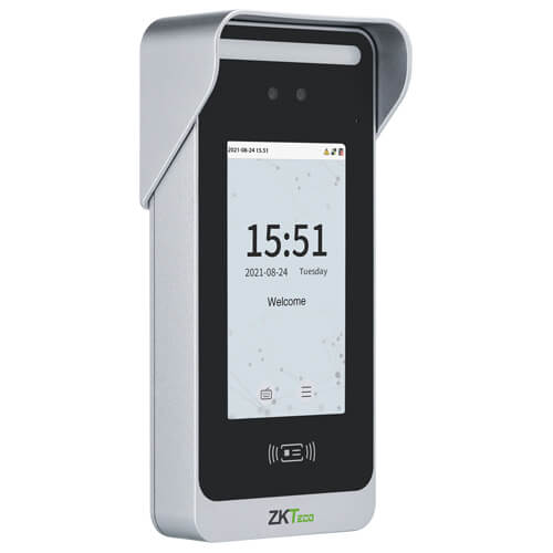 Leitor Facial ZKTeco SpeedFace com Biometria para controle de acesso